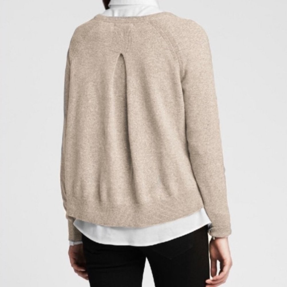 BANANA REPUBLIC Italian Wool Holiday Sweater M